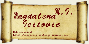 Magdalena Ićitović vizit kartica